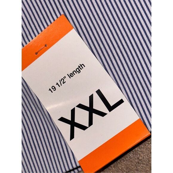 NEW WITH TAGS SC & Co Skorts Size XXL Blue Stripe Tummy Control Athletic Stretch - Picture 4 of 10